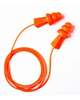 Tasco Tri-Grip® 9010 Bright Orange Flanged Earplugs, 27 dB