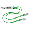 Miller® Web Lanyard with SofStop Shock Absorber, 6ft, Green