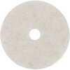 3M 3300 Natural Blend White Buffing and Polishing Pad, 20 in