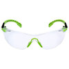 3M Solus S1201SGAF Green/Black Frame Anti-Fog Safety Glasses