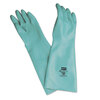 Nitriguard Plus Green Nitrile Gloves Chemical Resistant 25 Mil 18"