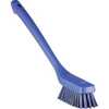 Remco 41858 Narrow Cleaning Brush With Long Handle, 16.54", Hard, Purple