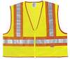 MCR WCCL2L Lime Class 2 Reflective Safety Vest