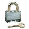 Master Lock 22KA Laminated Steel Warded Padlock, Keyed Alike, Key# 338