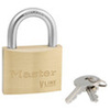 Master Lock® 4150KA 41242 Brass Key Alike Non-Rekeyable Padlock