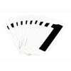 Quikalign®, Number Labels, 1, Vinyl, Adhesive Backed, Black on White