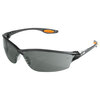 MCR Safety LW212 Law 2 Safety Glasses, Gray Lens