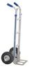 Vestil Aluminum Dual Handle Deluxe Hand Truck with Pneumatic Wheels 19 In. x 20-1/4 In. x 51-1/4 In. 500 Lb. Capacity Silver