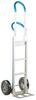 Vestil Aluminum Double Loop Handle Hand Truck with Hard Rubber Wheels 18-1/2 In. x 20 In. x 62-13/16 In. 500 Lb. Capacity Silver