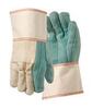 Jomac®, Heavy Weight Hot Mill Gloves, Cotton, Burlap, Natural White / Green, Large