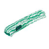 StripWasher®, Window Squeegee, Woven Fabric, 18 in, Green, Loop Fastening