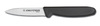 Basics®, Paring Knife, 3 in, High Carbon Steel, Polypropylene, 5 in, 8 in, Slip-Resistant, Black, Standard, 12 per Box, Stain-Free Blade, Re-Sharpenable Blades