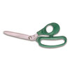 Wolff® 6294-LR 9 5/8" Ergonomix® Poultry Scissors, Curved, Green, 420 High Carbon Stainless Steel