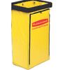 Rubbermaid 1966719 Janitorial Cleaning Cart Yellow Vinyl Bag, 24 gal