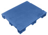 Snyder Ind. P4840 Stratis Solid Wall 4-Way Polly Pallet, Blue 40" x 48"