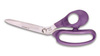 Wolff® 6294-MR 9-3/4 in Bent Polished Poultry trimmer, Purple, 420 High Carbon Stainless Steel, Ergonomic