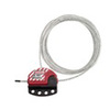 MasterLock S806CB15 Adjustable 4 Locks Cable Lockout