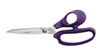 Wolff PS187MCL 8.75" Shears Purple Handle Blades Curved Left