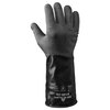 SHOWA 874R Unlined Butyl Rubber Glove 14mil Black