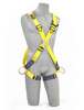 3M DBI SALA® Delta 1103270 Full Body Harness, Cross Over, Yellow / Black, 420 lbs