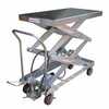 Vestil Partially Stainless Steel Air Cart 1500 Lb. Cap, Silver
