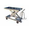 Vestil Partially Stainless Steel Air Cart 1750 Lb. Cap, Silver