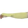 Cut Resistant Kevlar Sleeve with Thumb Hole Yellow Ansell 70-118 18"