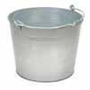 Vestil Galvanized Steel Bucket 3-1/4 Gallon Cap,