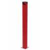Vestil Steel Pipe Safety Bollard 62 In. x 6-1/2 In, Red