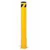 Vestil Steel Removable Pipe Safety Bollard 36 In x 5-1/2 In Yellow