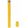 Vestil Steel Removable Pipe Safety Bollard 48 In x 5-1/2 In Yellow