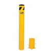 Vestil Steel Removable Pipe Safety Bollard 72 In x 5-1/2 In Yellow