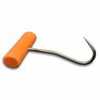 Dexter 42040 Right-Handed Centered Hammer-Handled Boning Hook 4"