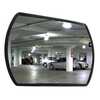Vestil Acrylic Rectangular Convex Indoor Mirror 26 In. Width Silver