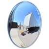 Vestil Acrylic Deep Indoor Convex Mirror Indoor 24 In. Width Silver