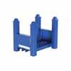 Vestil Steel Stackable Bar Cradle 16 In. 2500 Lb. Cap, Blue