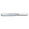 Sani-Safe®, Spatula, 10 in, 4-1/2 in, High Carbon Steel, Polypropylene, White, 14-1/2 in, Slip-Resistant and Textured Handle