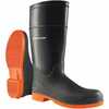 Dunlop 87982 SureFlex Gray PVC Steel Toe Boots, 16"