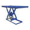 Vestil Steel Electric Hydraulic Lift Table 55 in, 1000 Lb. Cap, Blue