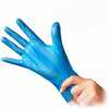 Eagle Powder-Free STRETCHPoly Gloves, Blue