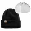 Ergodyne 6811ZI N-Ferno Zippered Rib Knit Beanie Hat With Bump Cap