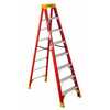 Vestil 8 Step Fiberglass Step Ladder