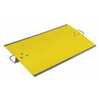 Vestil Fiberglass Dock Plate 48 In. x 24 In. 1000 Lb. Cap, Yellow