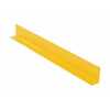 Vestil FSC-38-48-YL Steel Floor Safety Curb .375"Yellow