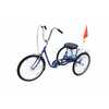 Vestil Standard Industrial Bicycle 250 Lb. Cap, Blue