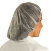 Keystone 109HSI Fine Mesh Nylon White Disposable Hairnet 21"