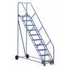Vestil LAD-10-14-P-EZ 10 P Step 50° 14" Warehouse Ladder