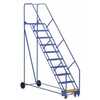 Vestil LAD-10-21-G-EZ 10 G Step 50° 21" Warehouse Ladder