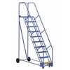 Vestil LAD-10-21-G 10 G Step 58° 21" Warehouse Ladder