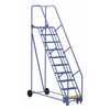 Vestil LAD-10-21-P 10 P Step 58° 21" Warehouse Ladder